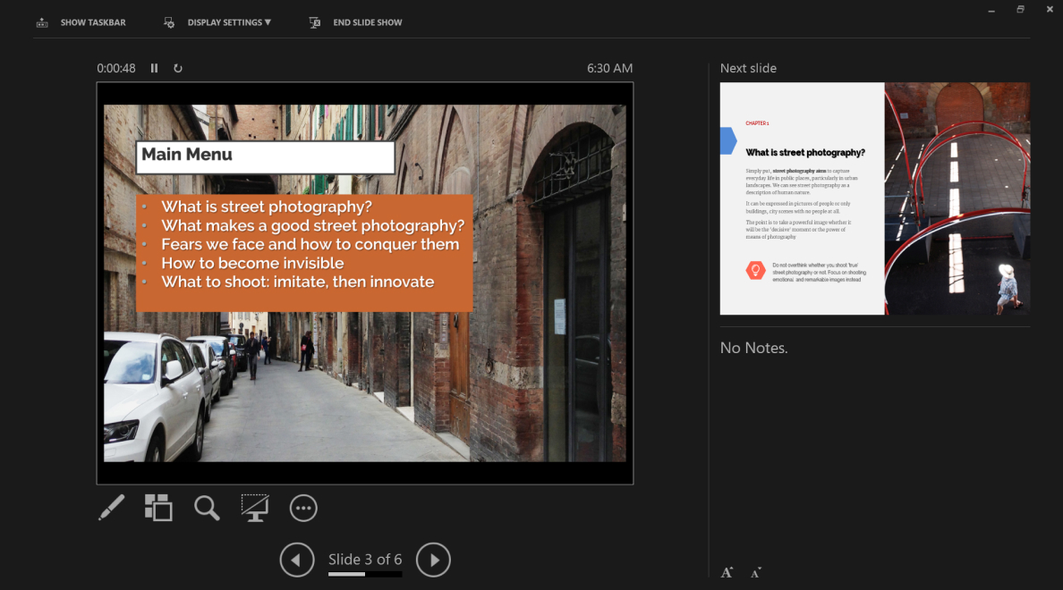 How to make PowerPoint presentations better with enabled Presenter View