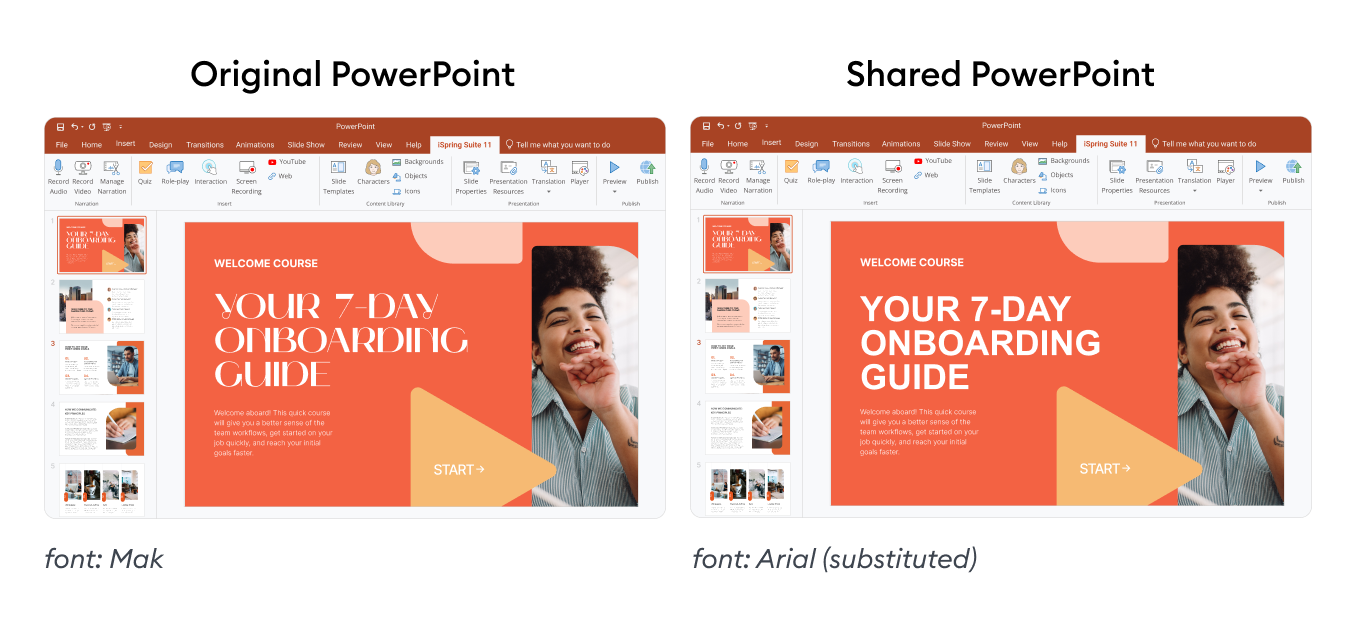 How to Embed Fonts in PPT