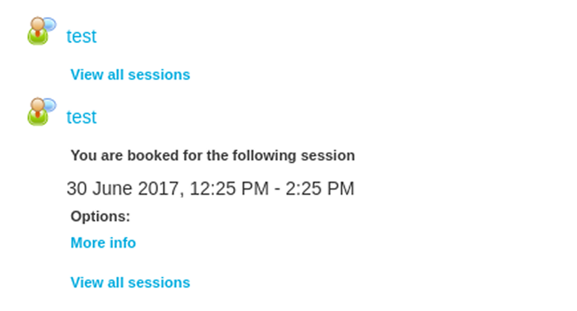 Face-to-face plugin for Moodle