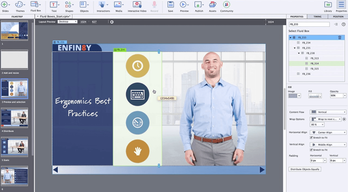 Creating a course in Lectora Online